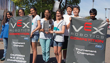 Local Students Win State Robotics Championship