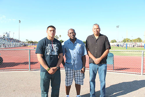 Santa Clara High School Celebrates Armed Forces Night During Sept. 11 Football Game