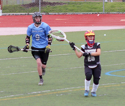 High School Girl Plays Boys' Lacrosse