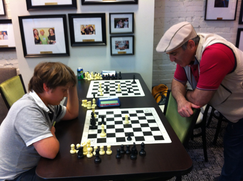 Young Chess Stars Train with Kasparov in Saint Louis