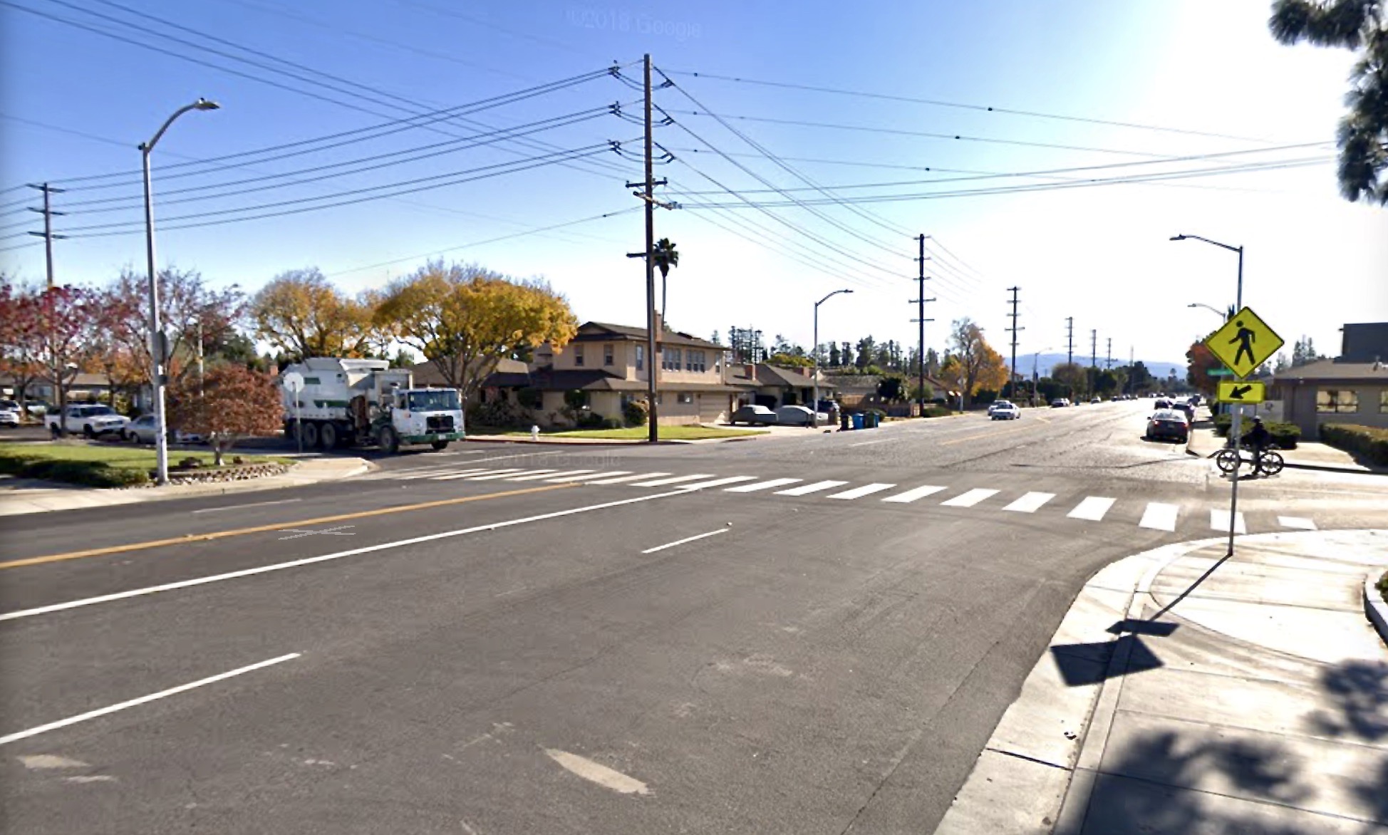 After Near Miss, City Council Approves Pedestrian Light - The Silicon ...