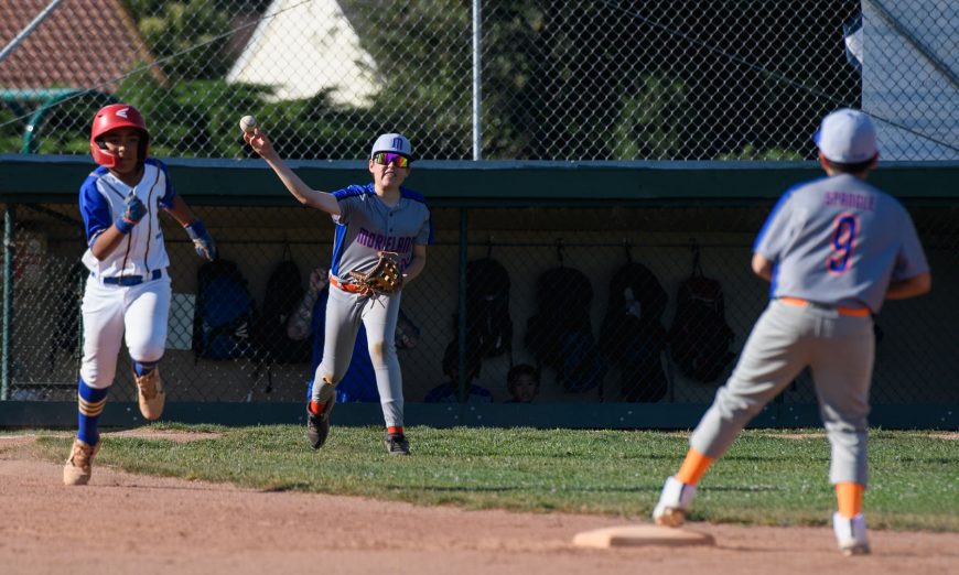 The Westside Little League 12U All Stars beat Moreland by the ten run rule. The game finished in four innings, with Westside managing the bullpen artfully.