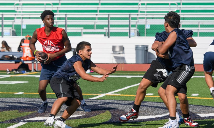 The MacDonald High School JV football team is moving up to varsity and hoping to make some waves as the underdogs in the CCS.