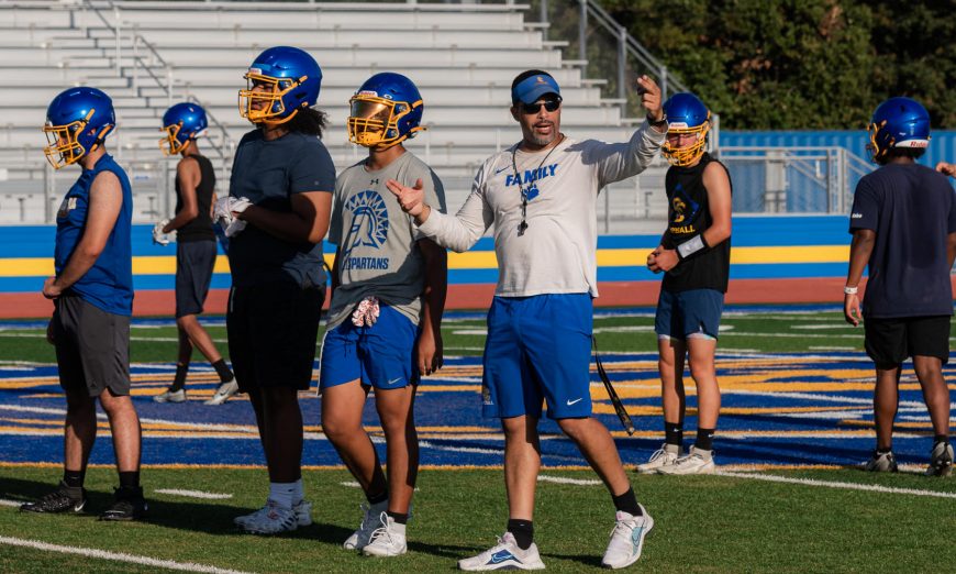 Santa Clara Bruins football coach Nelson Gifford is ready for his first full season at the helm of the team's varsity squad.