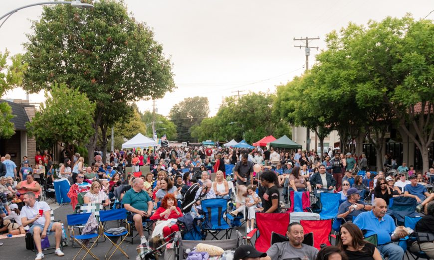 The Santa Clara Street Dance was relocated to Franklin Street this year but included plenty of space for the community to enjoy music and great food.