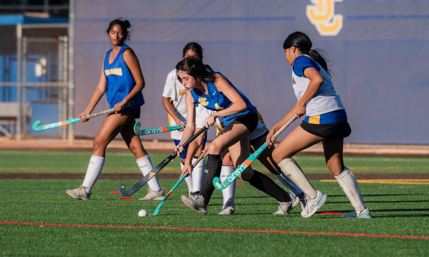 The Bruins field hockey program continues to grow thanks to hard work by Head Coach Laura Jones and word of mouth among students.