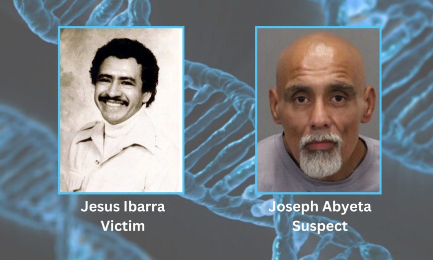 San Jose police have arrested Joseph Abyeta of Santa Clara and charged him in the strangling death of Jesus Ibarra in 1987.