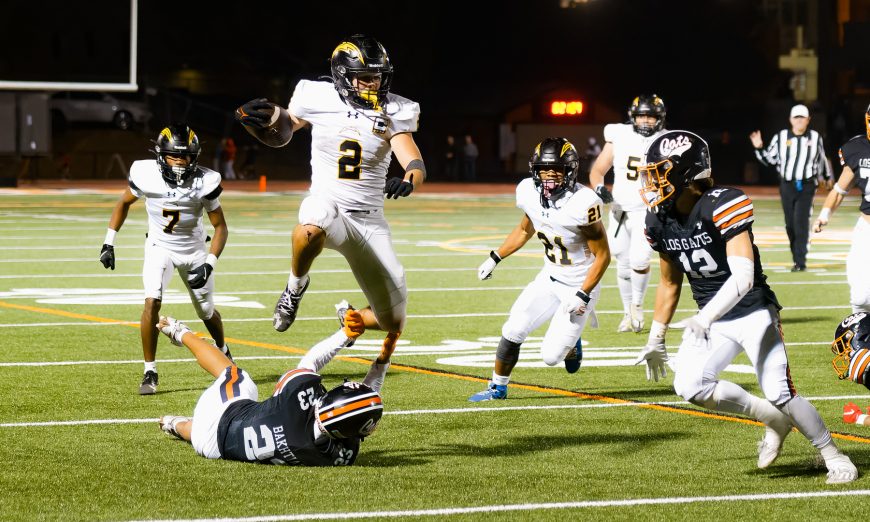 Wilcox Chargers win league over the Los Gatos Wildcats. Quarterback Kai Imahara and senior Brayden Rosa talk about victory.